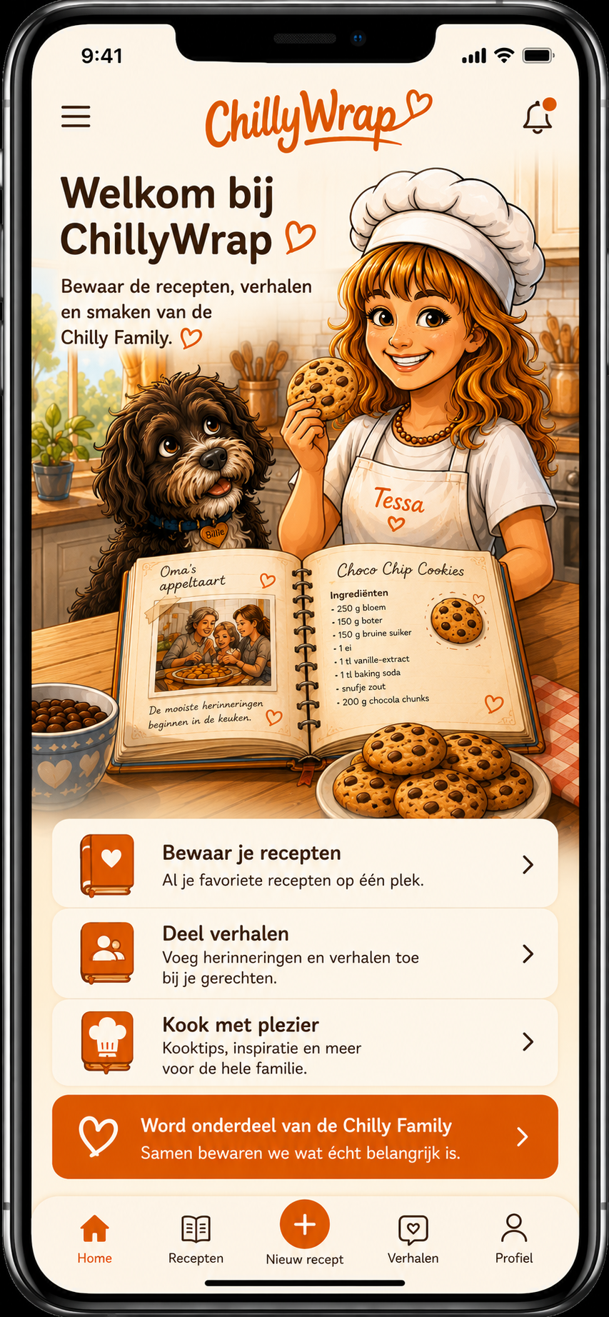 Welkom bij ChillyWrap — het receptenboek van the Chilly family