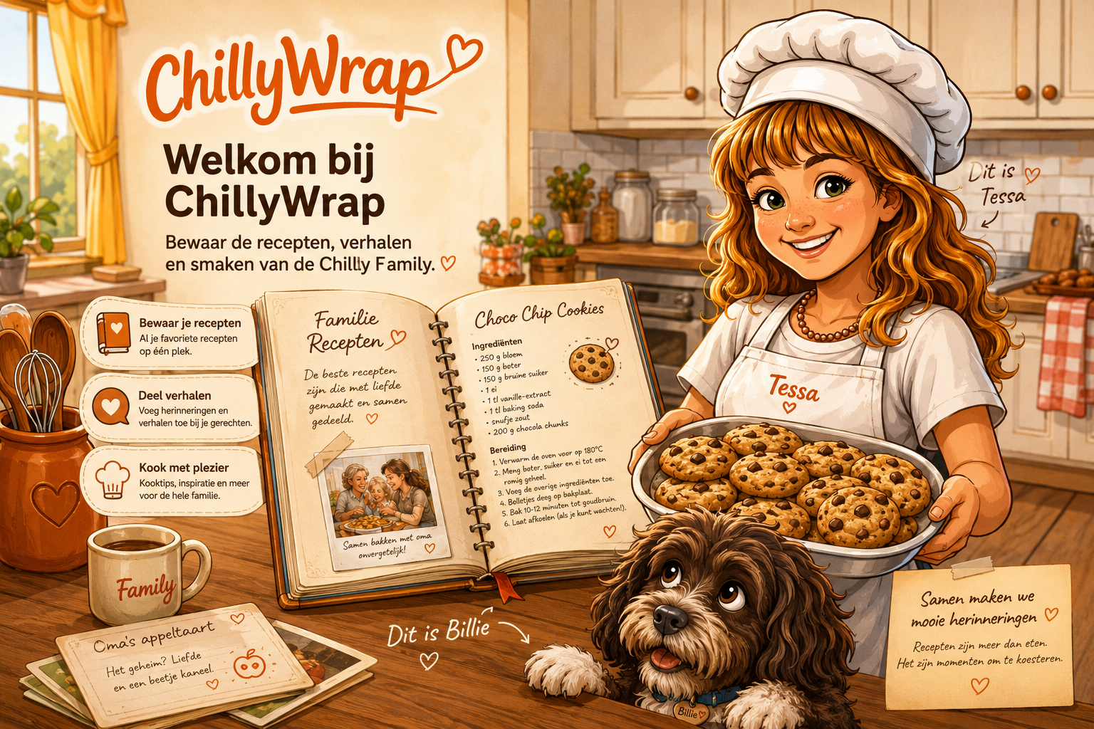Welkom bij ChillyWrap — het receptenboek van the Chilly family
